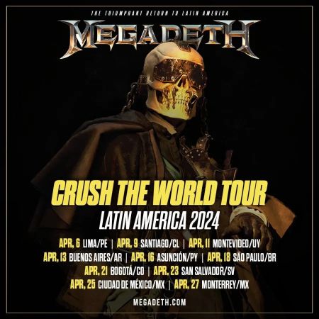 Megadeth - Tour 2024
