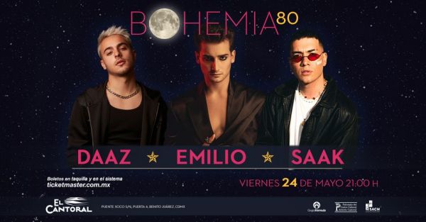 Bohemia 80 - Emilio, Saak, DAAZ