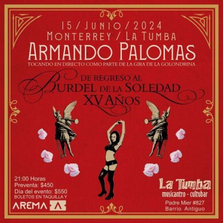 Armando Palomas De Regreso al Burdel de La Soledad