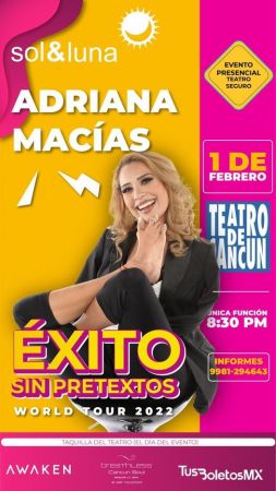 Conferencia "Éxito sin pretexto" con Adriana Macías