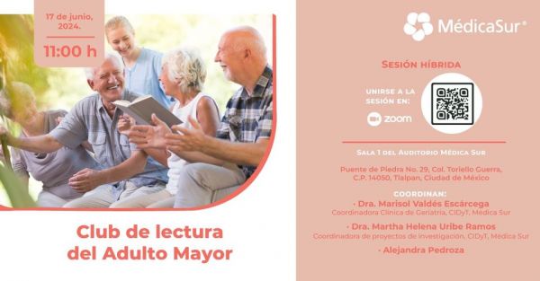 Club de Lectura del Adulto mayor