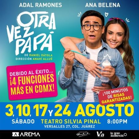 Adal Ramones in "Dad Again"