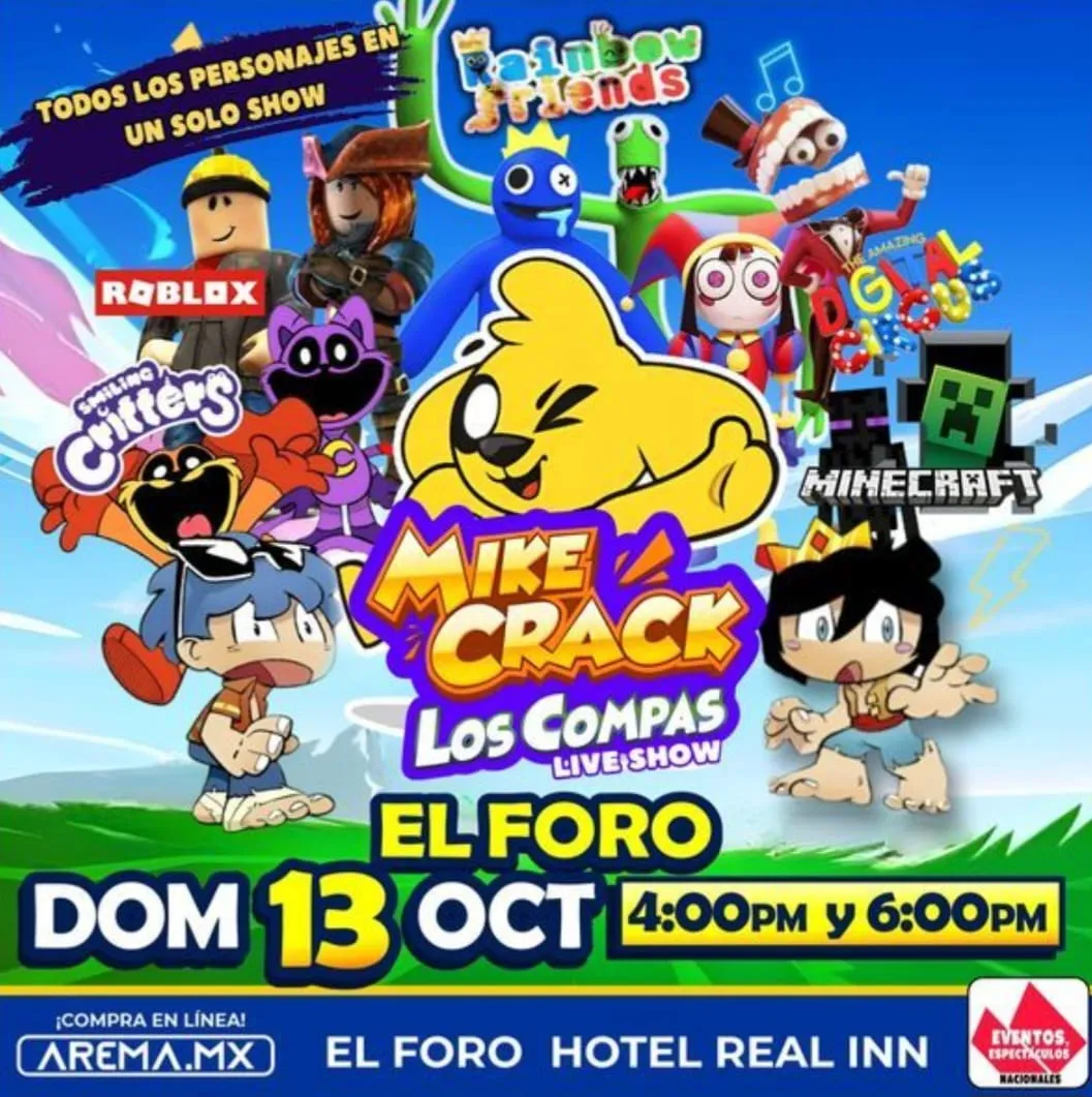 Mike Crack Los Compas Live Show - Varios eventos - Tijuana