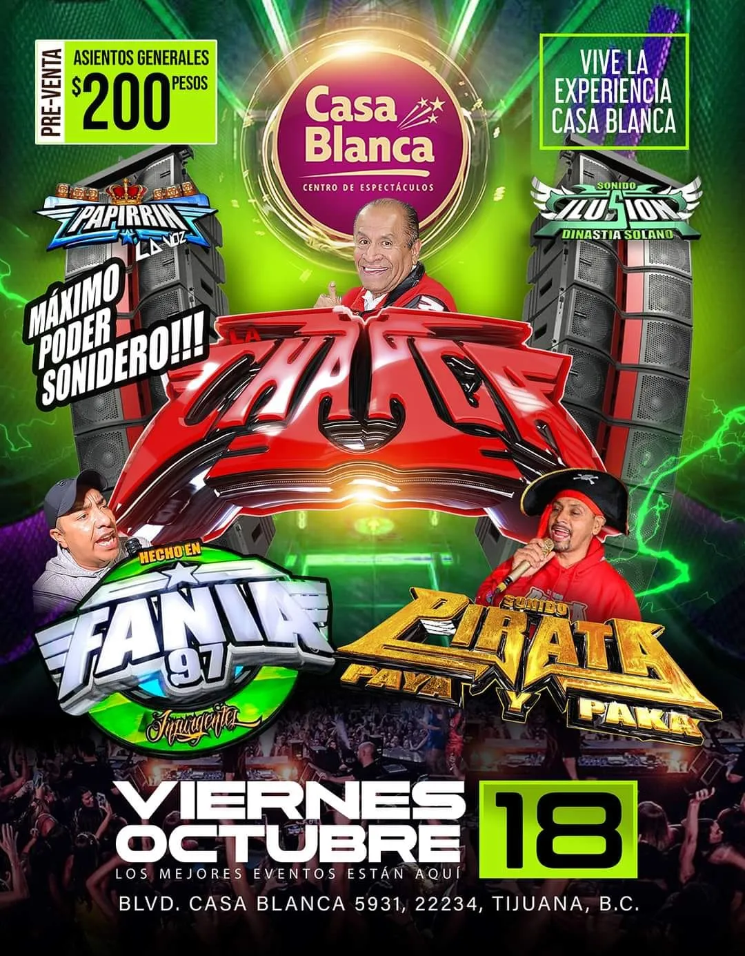 Sonido La Changa y Sonido Pirata