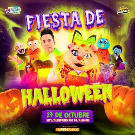 Fiesta de Halloween el Club de Kids Play