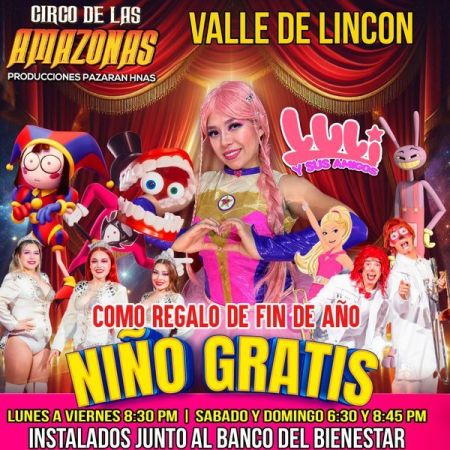 Circo de las Amazonas en Valle de Lincoln