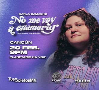 Karla Camacho presenta: "No me voy a enamorar"