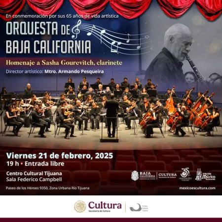 Baja California Orchestra - Tribute to Sasha Gourevitch, clarinet