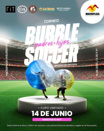 Torneo de Bubble Soccer