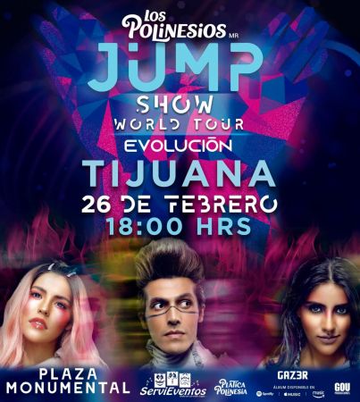 Los Polinesios Jump World Tour