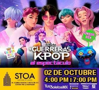 Tributo "Guerreras K-Pop" el Espectáculo