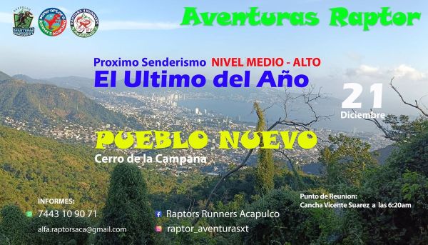 THE LAST HIKING OF THE YEAR IN PUEBLO NUEVO