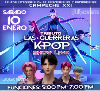 Tributo "Guerreras K-Pop" El Show en vivo en Campeche