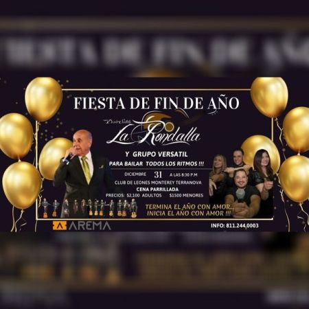 NEW YEAR'S EVE PARTY - FROM SALTILLO, THE RONDALLA