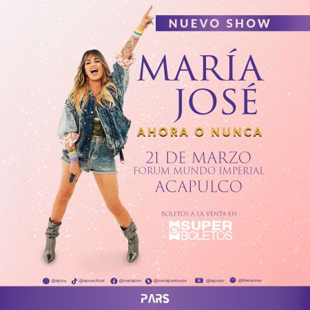 María José "Now or never"