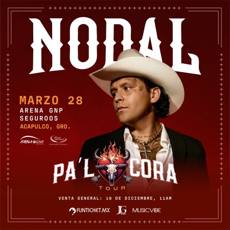 Christian Nodal "Pa'l Cora Tour"