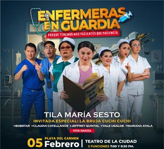 Enfermeras en Guardia en Playa del Carmen