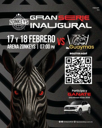 Juego Inaugural: Zonkeys vs Ostioneros