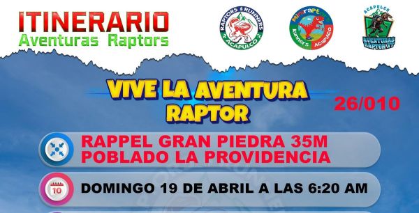 RAPPEL TO 35M LA PROVIDENCIA
