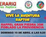 RAPPEL TO 35M LA PROVIDENCIA