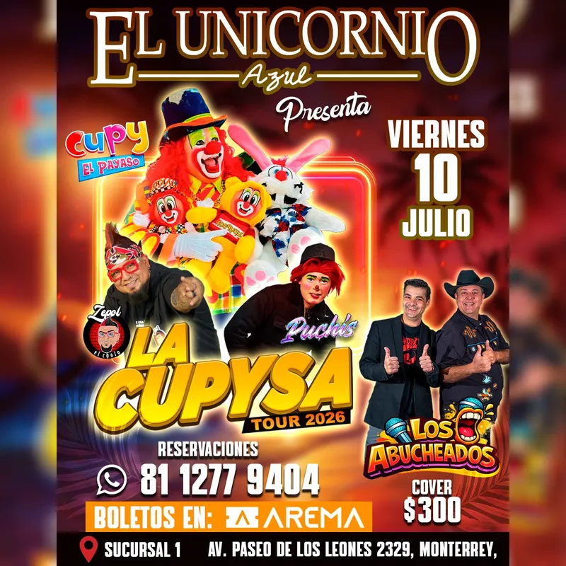 La Cupysa Tour 2026