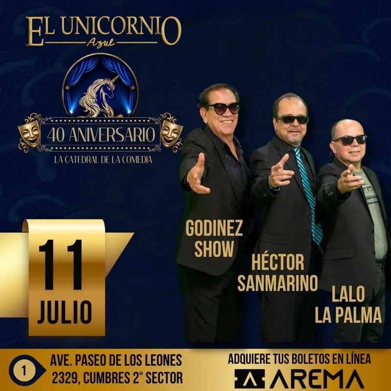 Godínez show Héctor San Marino and Lalo Palma