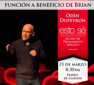 Odin Dupeyron: "Esto sé"