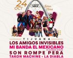 Los Amigos Invisibles, Mi banda el Mexicano, Son Rompe Pera, Takon Machine, La Diabla