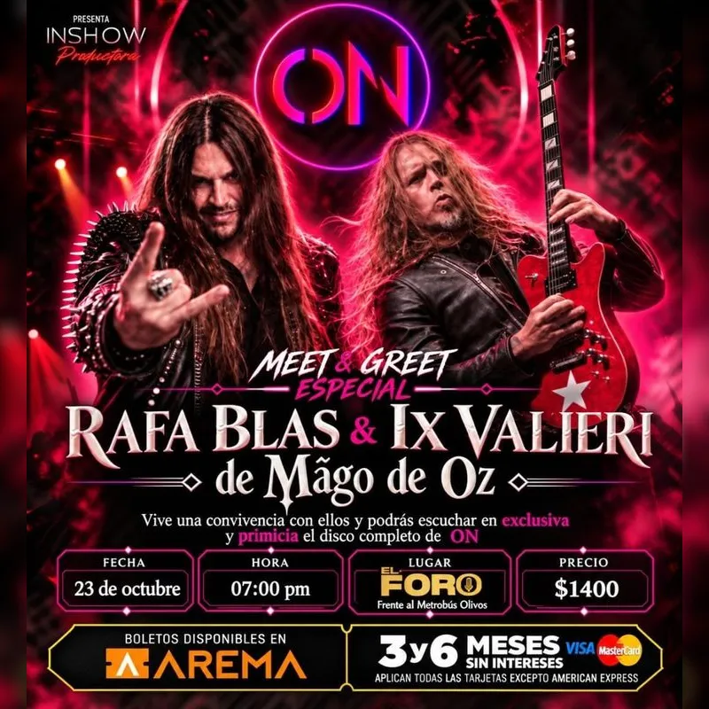 Rafa Blas & Ix Valieri de Mago de Oz