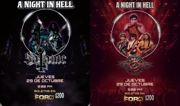 Zick Zack — Tributo a Rammstein y Satanic HALLOWEEN