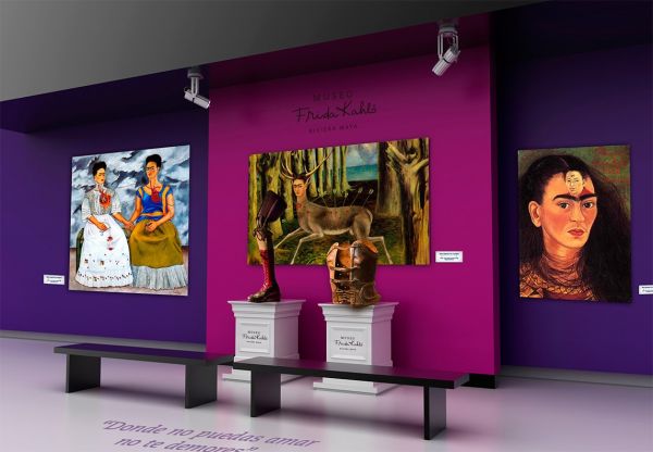 Exhibition "Frida Kahlo Riviera Maya Museum"