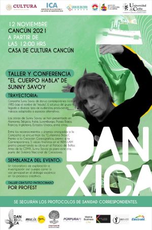 Workshop and conference "The Body Speaks" by Sunny Savoy