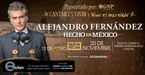 ALEJANDRO FERNÁNDEZ - HECHO EN MÉXICO